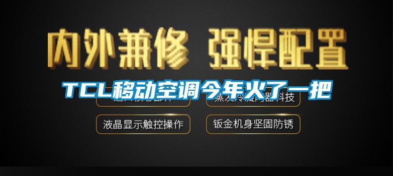 TCL移动空调今年火了一把