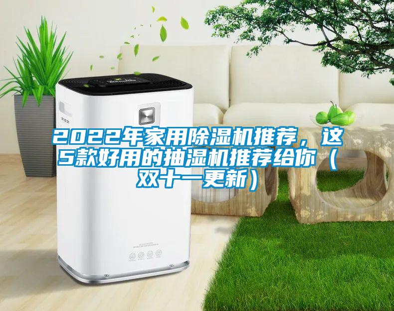 2022年家用除湿机推荐，这5款好用的抽湿机推荐给你（双十一更新）