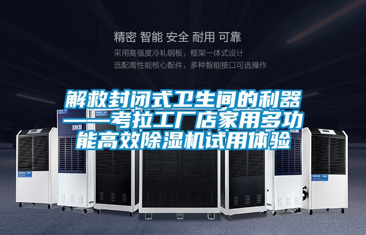 解救封闭式卫生间的利器——考拉工厂店家用多功能高效除湿机试用体验