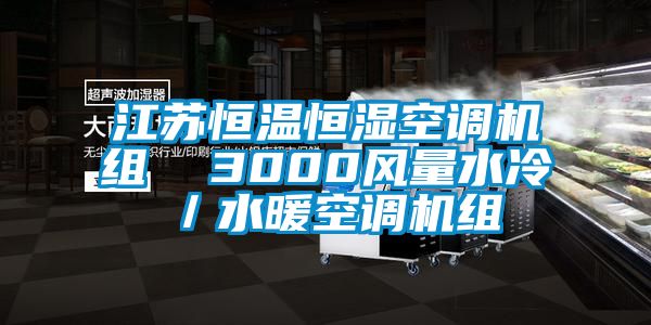 江苏恒温恒湿空调机组  3000风量水冷／水暖空调机组