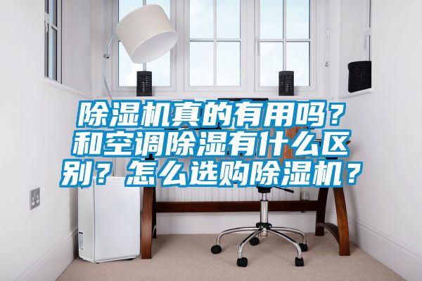 除湿机真的有用吗？和空调除湿有什么区别？怎么选购除湿机？