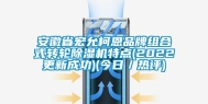 安徽省宏允柯恩品牌组合式转轮除湿机特点(2022更新成功)(今日／热评)