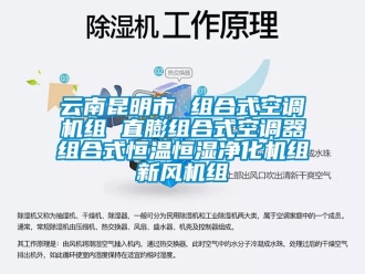 知识百科云南昆明市 组合式空调机组 直膨组合式空调器组合式恒温恒湿净化机组新风机组