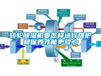 常见问题转轮除湿机要怎样进行维护和保养才能更放心