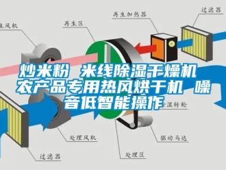 企业新闻炒米粉 米线除湿干燥机 农产品专用热风烘干机 噪音低智能操作