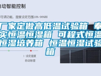 知识百科厂家定做高低温试验箱 奉实恒温恒湿箱 可程式恒温恒湿培养箱 恒温恒湿试验箱