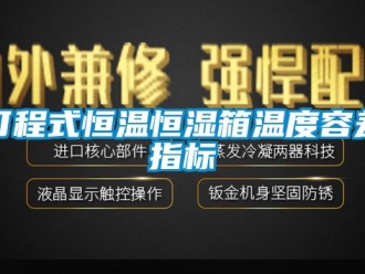 知识百科可程式恒温恒湿箱温度容差指标