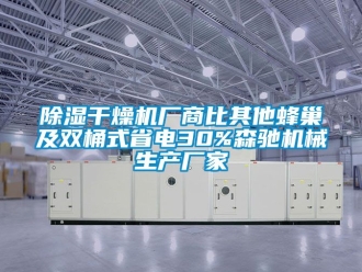 企业新闻除湿干燥机厂商比其他蜂巢及双桶式省电30%森驰机械生产厂家