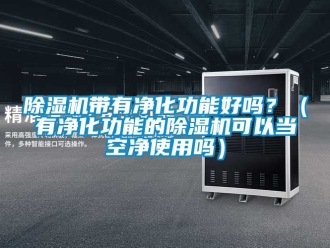 企业新闻除湿机带有净化功能好吗？（有净化功能的除湿机可以当空净使用吗）