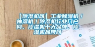 【除湿机网】工业除湿机／抽湿机／除湿机行业门户网、除湿机十大品牌、除湿机品牌网