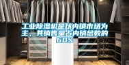 工业除湿机是以内销市场为主，其销售量占内销总数的60%