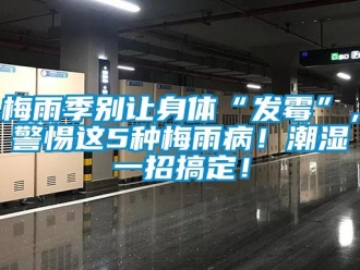 行业新闻梅雨季别让身体“发霉”，警惕这5种梅雨病！潮湿一招搞定！