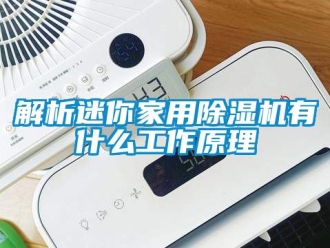 常见问题解析迷你家用除湿机有什么工作原理